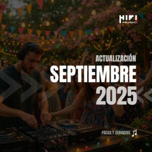 Pack de musica para dj septiembre 2025