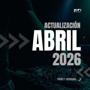 Pack de musica para dj Abril 2026