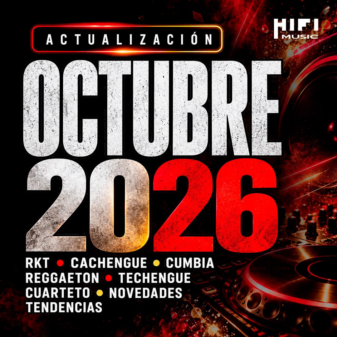 Pack de música para DJ Octubre 2026